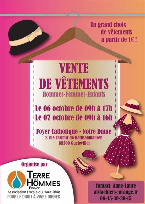 catalogue vendeur de vetements et autres